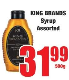 KING BRANDS Syrup Assorted