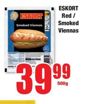 ESKORT RED/SMOKED VIENNAS