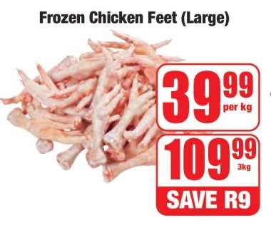 Frozen Chicken Feet (Large)