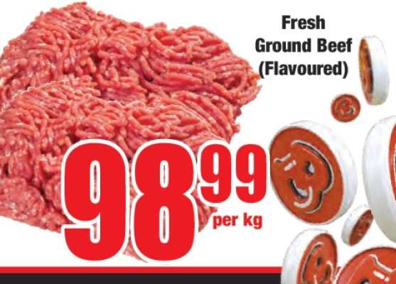 Fresh Ground Beef (Flavoured)
