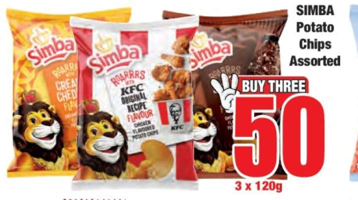 SIMBA Potato Chips Assorted