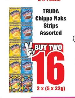 TRUDA Chippa Naks Strips Assorted