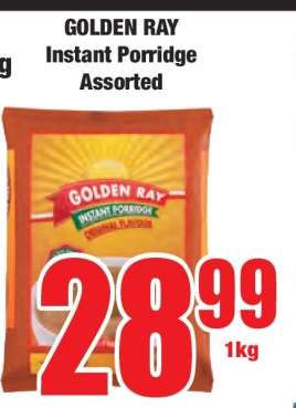 GOLDEN RAY Instant Porridge Assorted