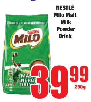 NESTLÉ Milo Malt Milk Powder Drink