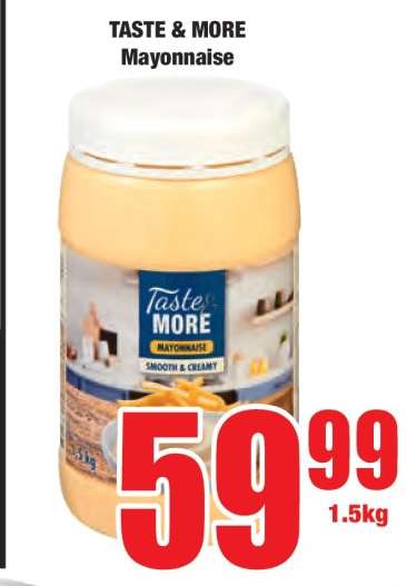 TASTE & MORE Mayonnaise