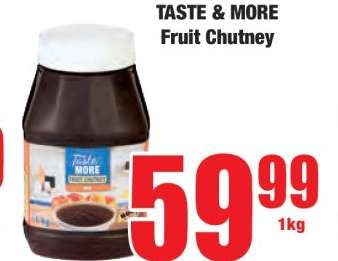 TASTE & MORE Fruit Chutney