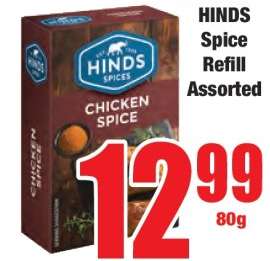 HINDS Spice Refill Assorted