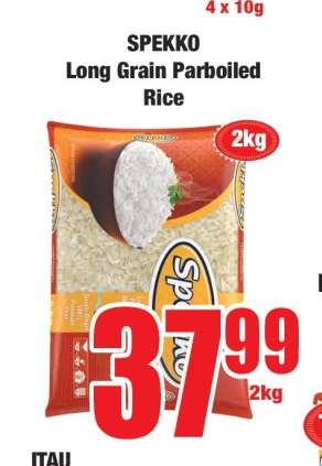 Spekko Long Grain Parboiled Rice