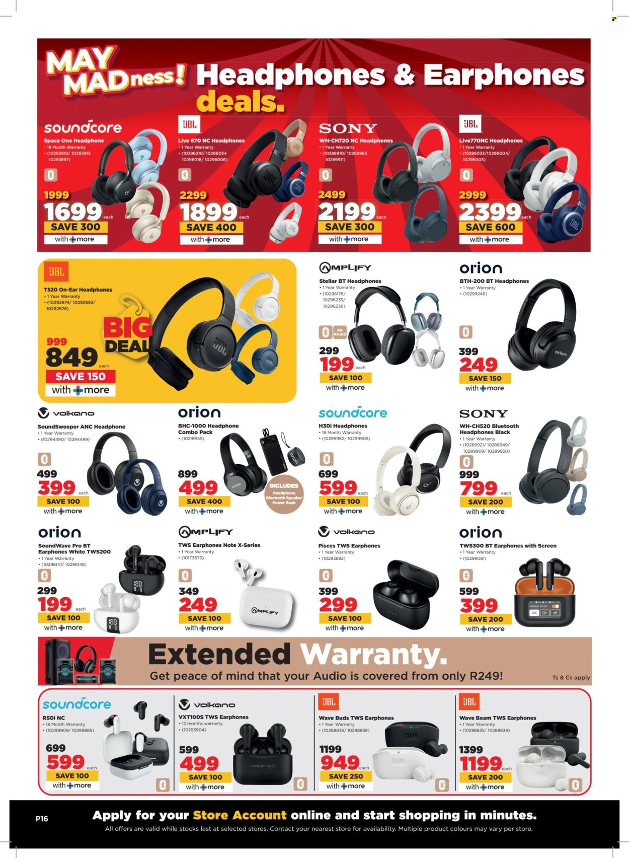 HiFi Corp specials - 04.30.2025 - 06.03.2025. 