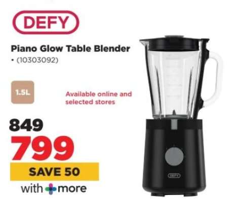 DEFY Piano Glow Table Blender