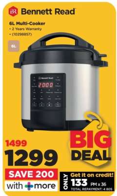 Bennett Read 6L Multi-Cooker