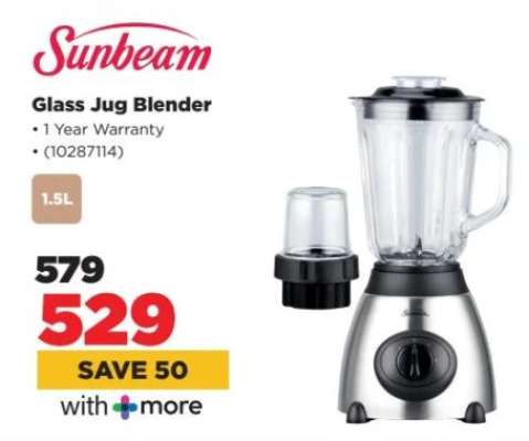 Sunbeam Glass Jug Blender