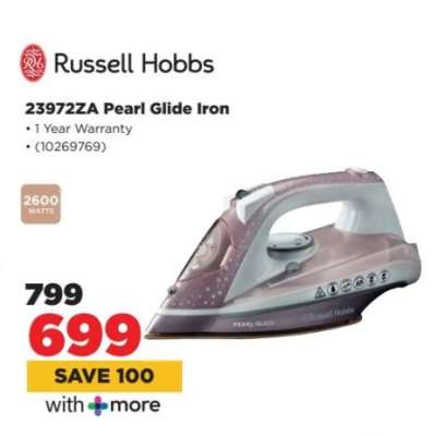 Russell Hobbs 23972ZA Pearl Glide Iron