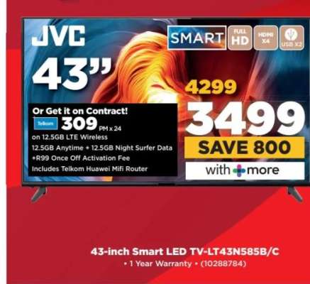 43-inch Smart LED TV-LT43N585B/C