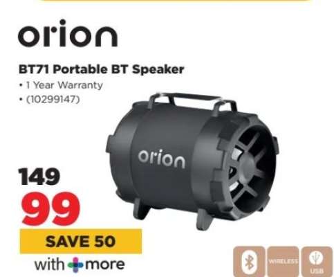 BT71 Portable BT Speaker