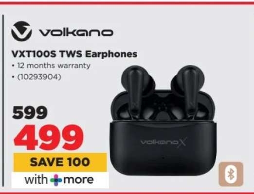 Volkano VXT100S TWS Earphones