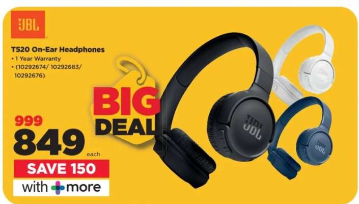 JBL T520 On-Ear Headphones