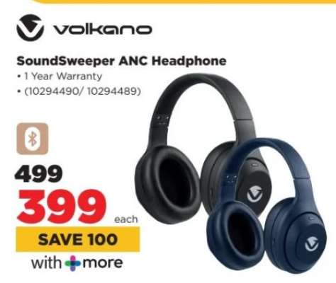 Volkano SoundSweeper ANC Headphone