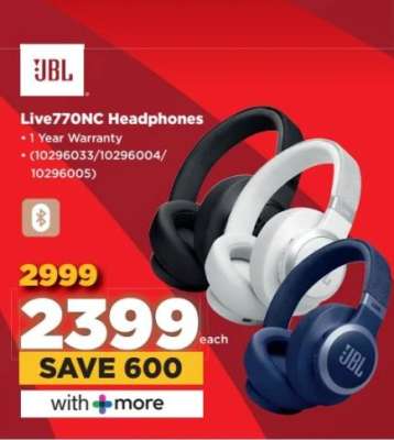 JBL Live770NC Headphones