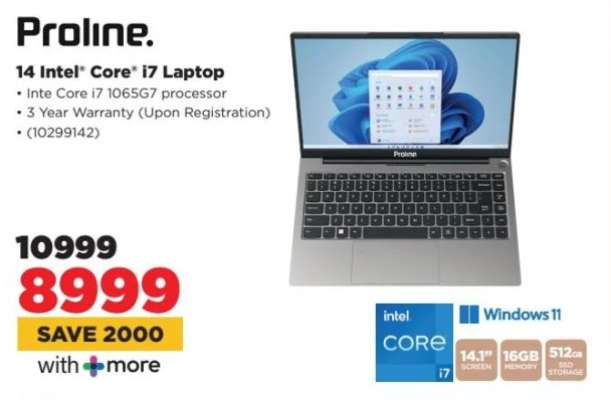 Proline 14 Intel® Core® i7 Laptop