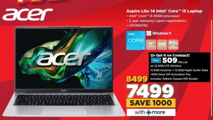 Aspire Lite 14 Intel® Core™ i3 Laptop