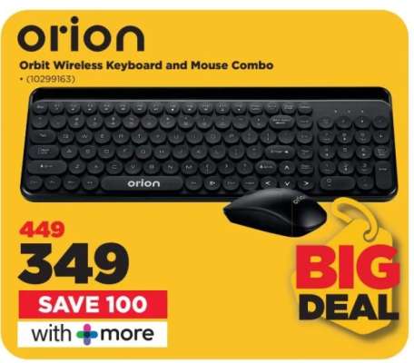 Orion Orbit Wireless Keyboard and Mouse Combo