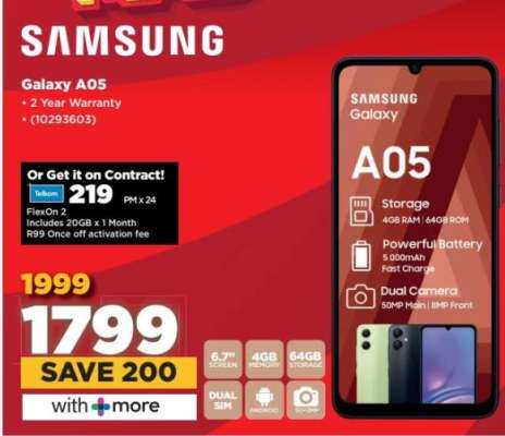 Samsung Galaxy A05