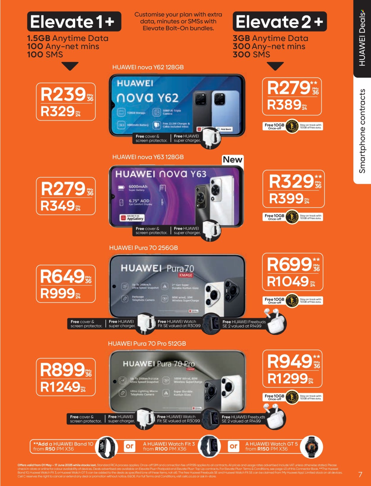 Cell C specials - 05.01.2025 - 06.17.2025. 