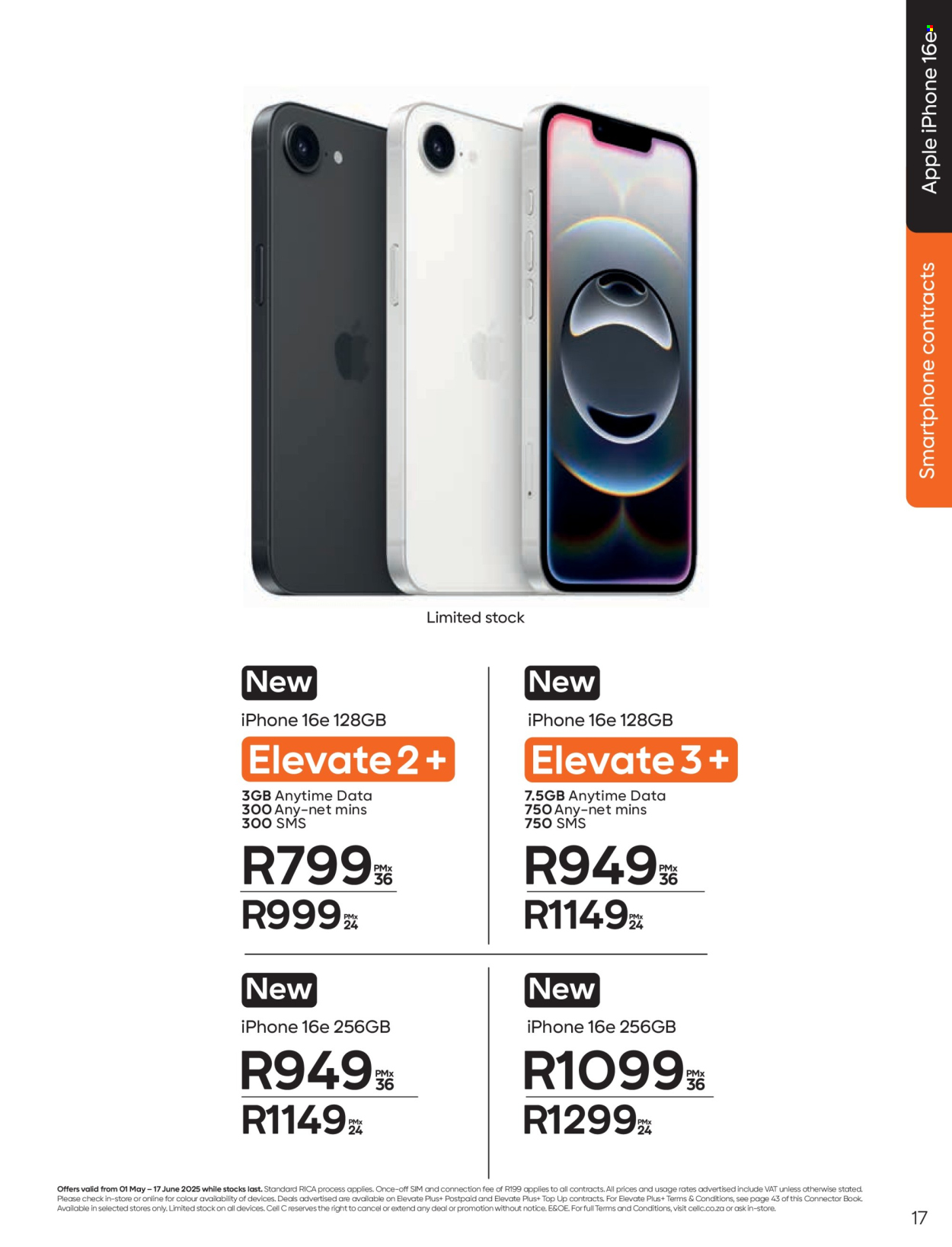 Cell C specials - 05.01.2025 - 06.17.2025. 