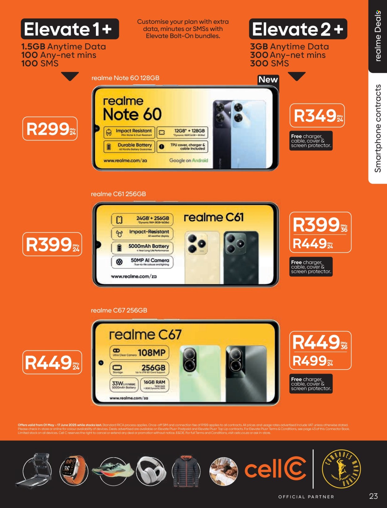 Cell C specials - 05.01.2025 - 06.17.2025. 