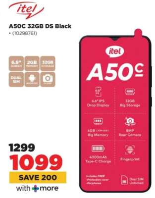 A50C 32GB DS Black