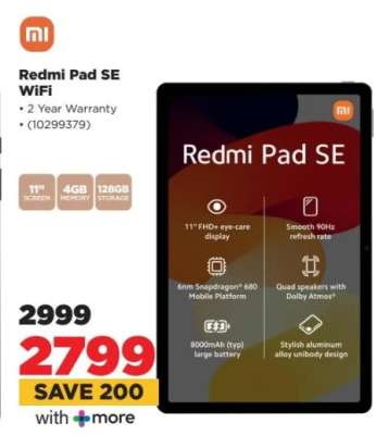 Redmi Pad SE WiFi