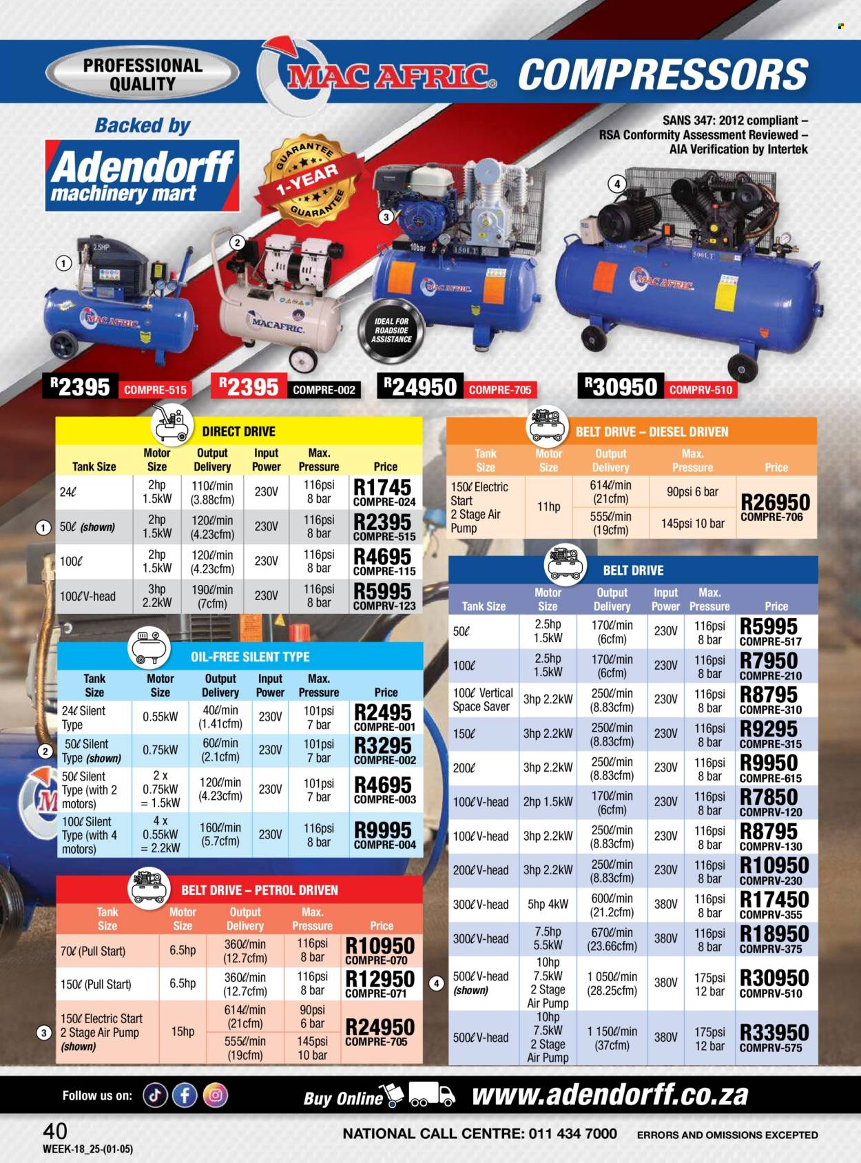 Adendorff Machinery Mart specials - 05.01.2025 - 05.31.2025. 