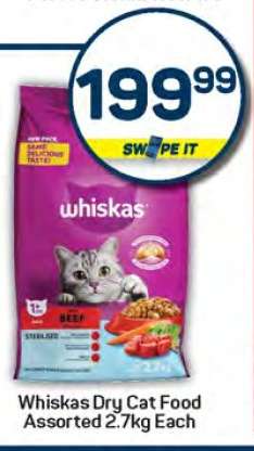 Whiskas Dry Cat Food