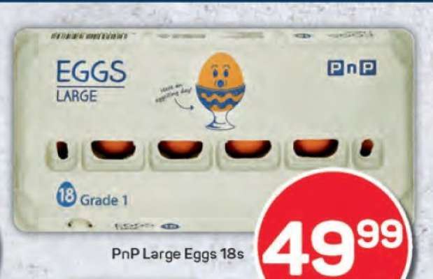 PnP Large Eggs 18s