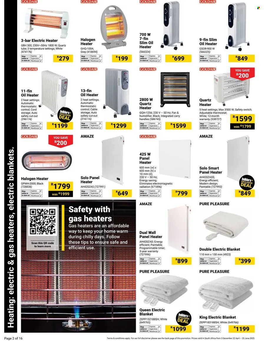 Builders specials - 04.22.2025 - 06.23.2025. 