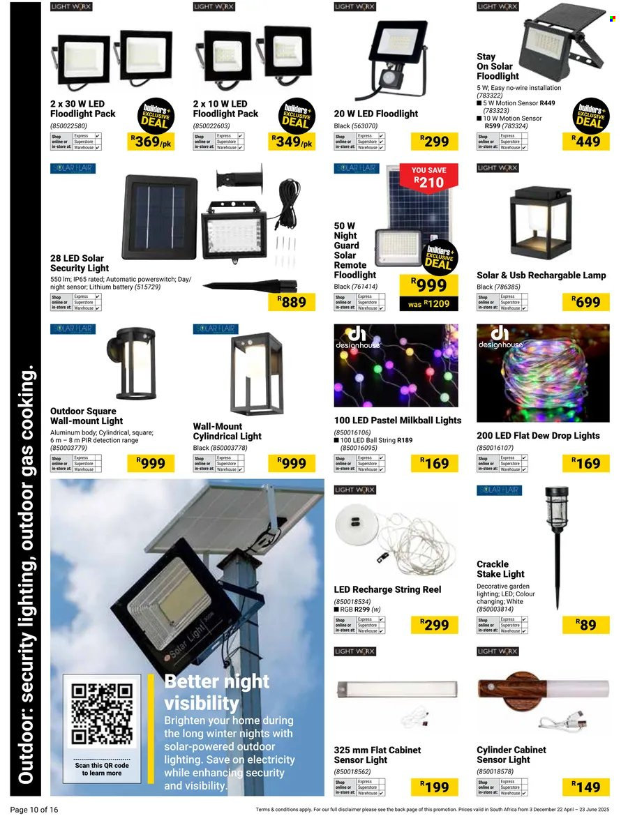 Builders specials - 04.22.2025 - 06.23.2025. 