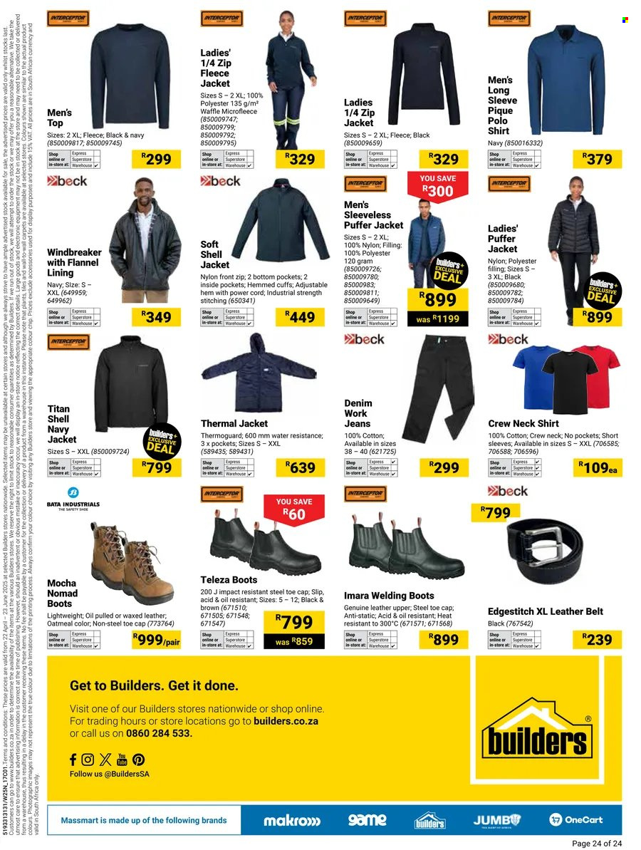 Builders specials - 04.22.2025 - 06.23.2025. 