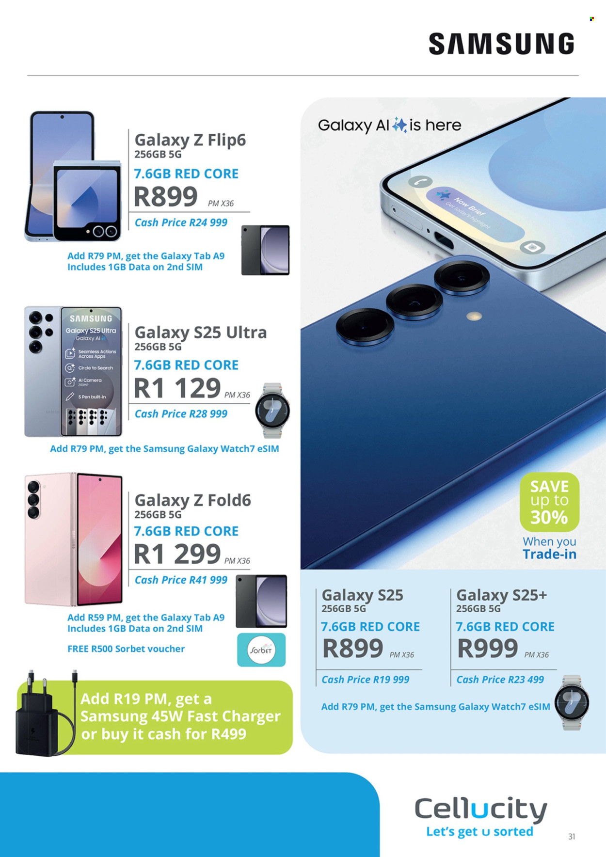 Cellucity specials - 05.07.2025 - 06.09.2025. 