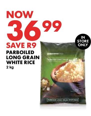 Parboiled Long Grain White Rice
