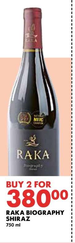 Raka Biography Shiraz