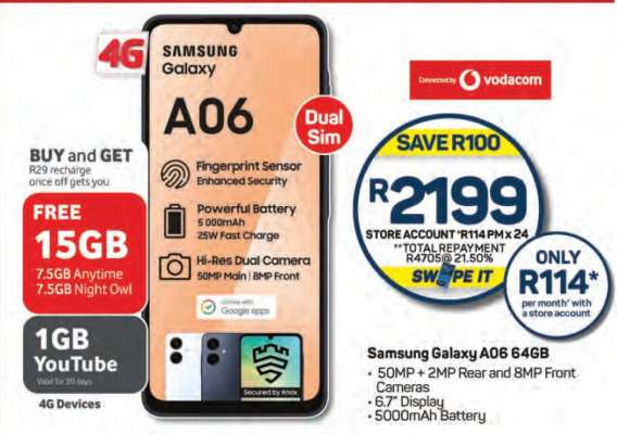 Samsung Galaxy A06 64GB