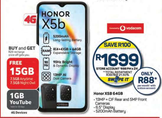 HONOR X5b 64GB