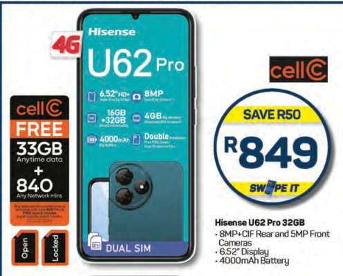Hisense U62 Pro 32GB