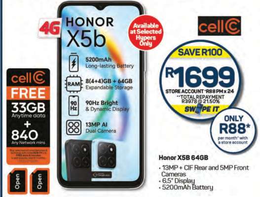 HONOR X5b 64GB