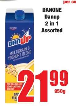 DANONE Danup 2 in 1 Assorted