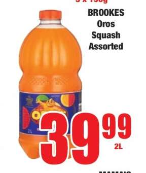 Brookes Oros Squash Assorted