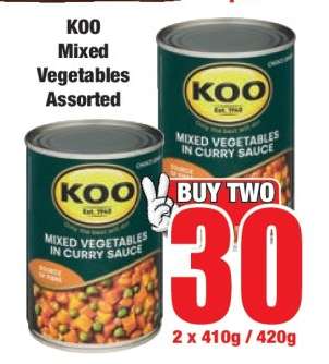 KOO Mixed Vegetables Assorted