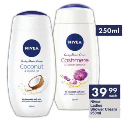 Nivea Ladies Shower Cream 250ml