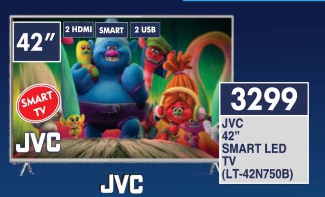 JVC 42” SMART LED TV (LT-42N750B)